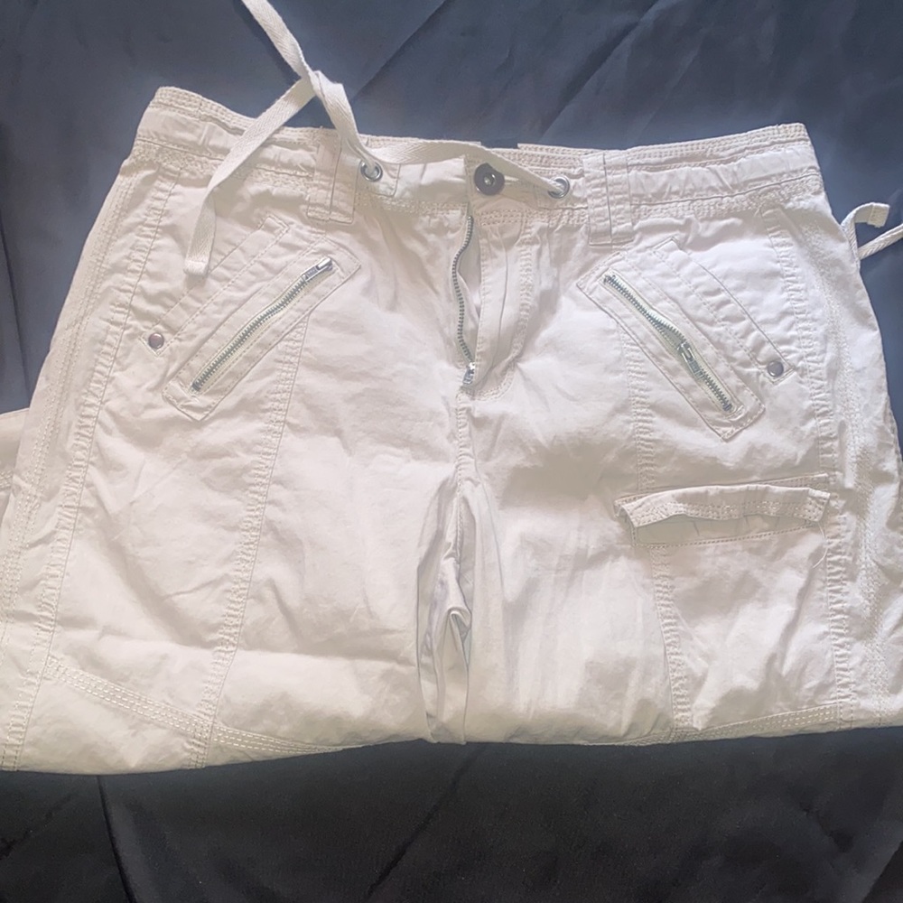 Khaki Capris - Picture 3 of 4